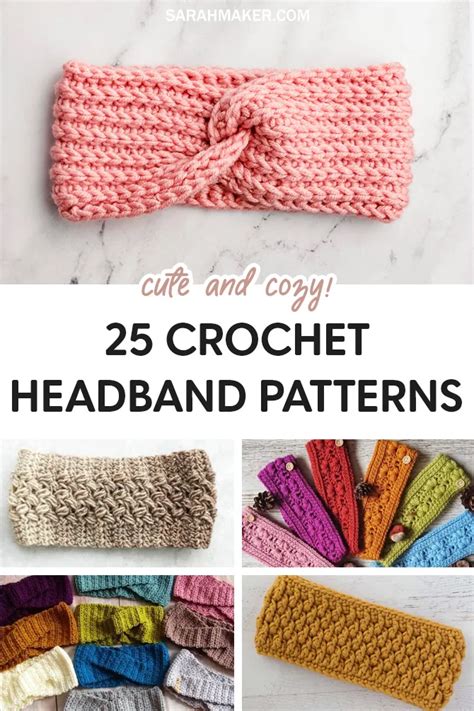 Patterns For Crochet Headbands