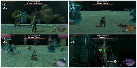 The Legend Of Zelda: Tears Of The Kingdom - All Temple Boss Locations ...