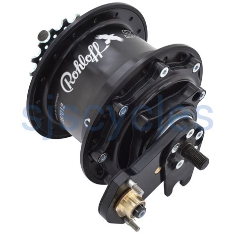 Rohloff 500/14 Speed Hub TS DB OEM2 Black 32 Hole