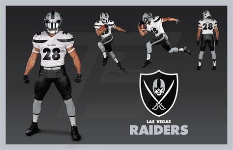 Las Vegas Raiders Uniform Redesigns on Behance