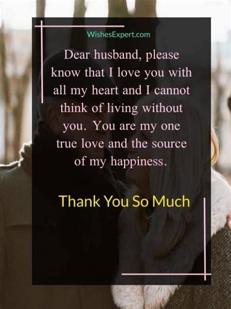 30+ Sweet Thank You Messages for Husband To Show Gratitude