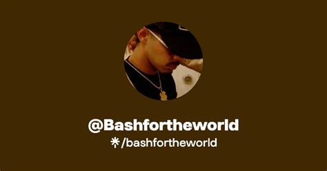 @Bashfortheworld - Listen on YouTube, Spotify, Apple Music - Linktree