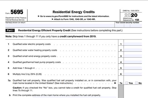 Form 5695 2023 - Printable Forms Free Online