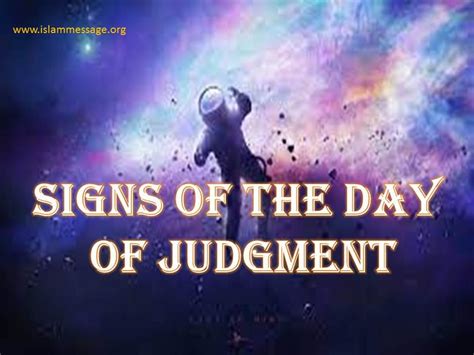 Signs of the Day of Judgment