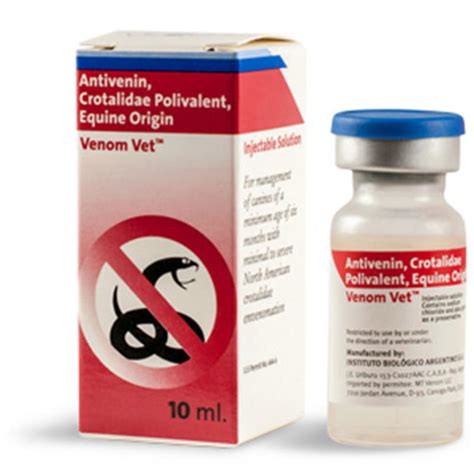 VenomVet Antivenin Venom Injectable 10mL