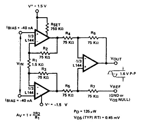 Build a Instrumentation Amplifier Circuit Diagram | Electronic Circuit ...