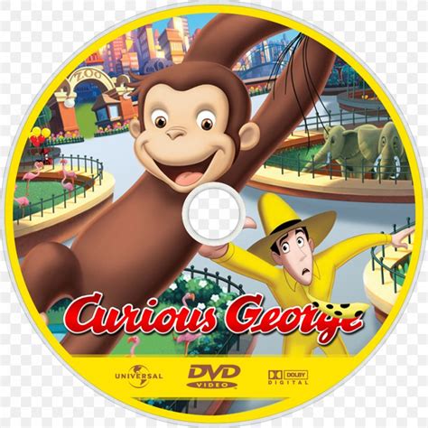 Curious George DVD Blu-ray Disc Film PBS Kids, PNG, 1000x1000px ...