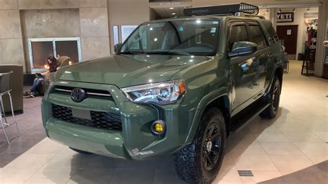 2021 Toyota 4Runner Trail Special Edition in ARMY GREEN! Too gimmicky or just right? - YouTube