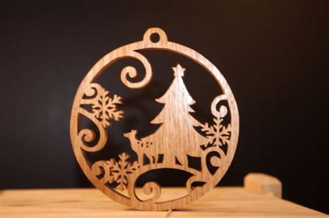 Scroll saw Christmas ornament | Wood creations, Zebra wood, Xmas crafts