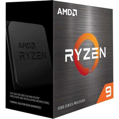 AMD Ryzen 9 5900X 12 Cores 24 Thread Unlocked