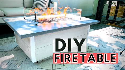 How to Build a DIY Fire Pit Table (And save hundreds of dollars in the process!) - AT Improvements