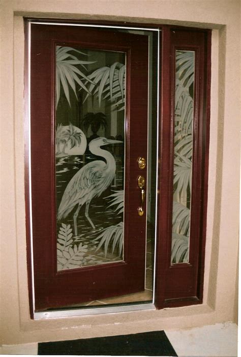 Doors | Etched Glass | Etched Glass Design | by Premier Etched Glass ...