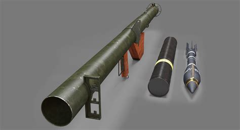 3ds max bazooka m1