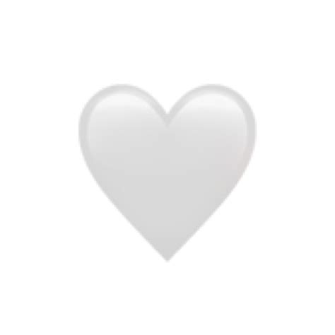 #heart #white #emoji #iphone #aestheticwhite #freetoedit | White heart emoji, Heart emoji, Emoji ...