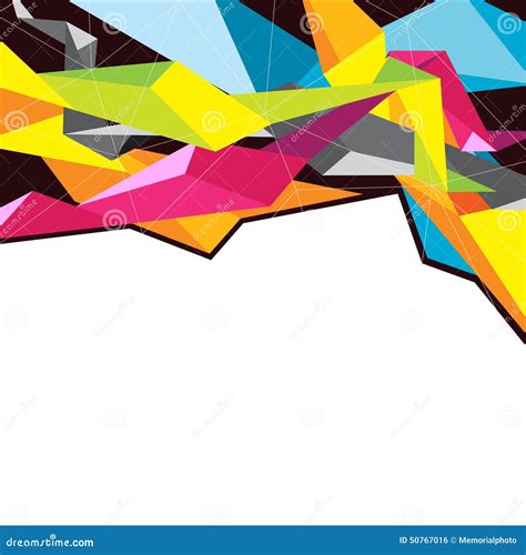 Colorful Geometry Background Stock Vector - Illustration of festival, template: 50767016