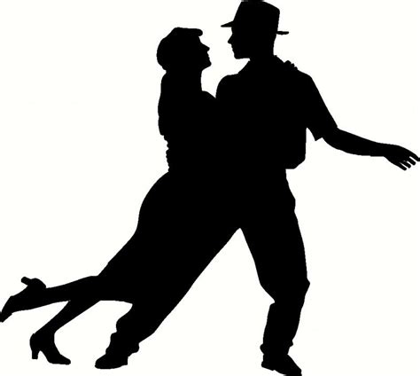 Silhouette People Dancing - Cliparts.co