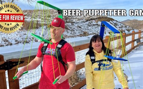 Beer Puppeteer Game - Tailgating Challenge