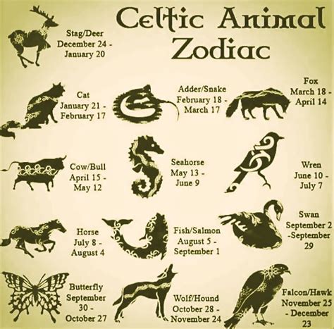 Celtic Animal Zodiac | Celtic Zodiac