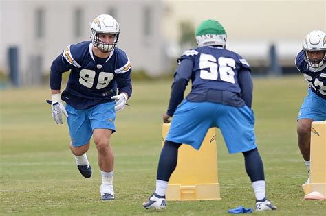 Report: Joey Bosa skipping Chargers minicamp due to contract dispute ...