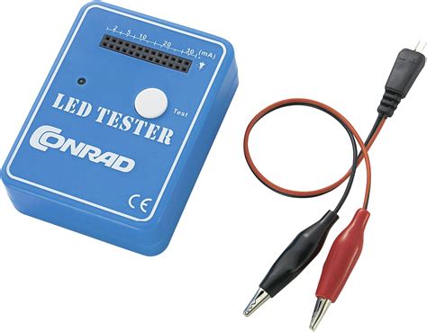 H-Tronic LED tester 9 V DC Suitable for LED (wired), SMD LED | Conrad.com