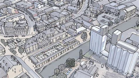 Brighouse £19.1m regeneration plans move to next stage - BBC News