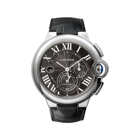 ᐉ Cartier Ballon Bleu Black Dial Chronograph Mens Watch W6920052 Price ...