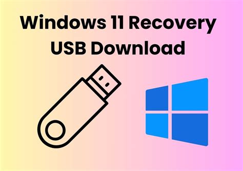 Windows 11 Recovery USB Download | 2 Ways🥇