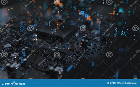 The Variety of Different Types of Chips and Electronic Components Stock ...