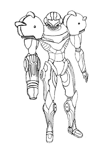 Samus Sketch by Mitkebes on DeviantArt