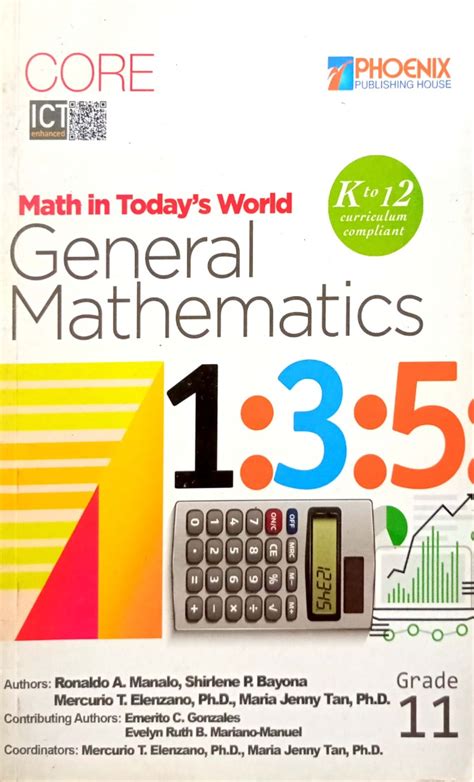 General Mathematics Textbook SHS on Carousell