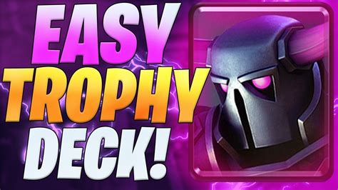 *NEW TROPHY DECK!!* PEKKA HOG MINI PEKKA CYCLE DECK TRIFECTA DESTROYS LADDER! SILVER CHEST ...