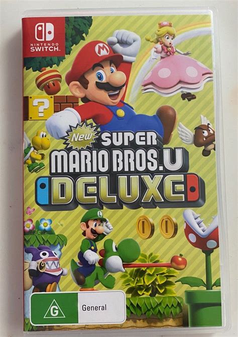 Super Mario Bros U Deluxe, Video Gaming, Video Games, Nintendo on Carousell