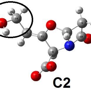 Figure No. 4. Theoretical molecular structure of potassium clavulanate... | Download Scientific ...