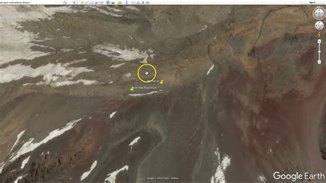 Andes Plane Crash route and location from Google Earth - YouTube