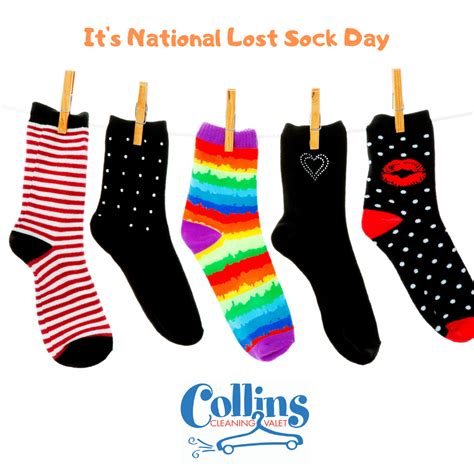 It's National Lost Sock Day! Have you ever wondered where they all go. Celebrate today and make ...