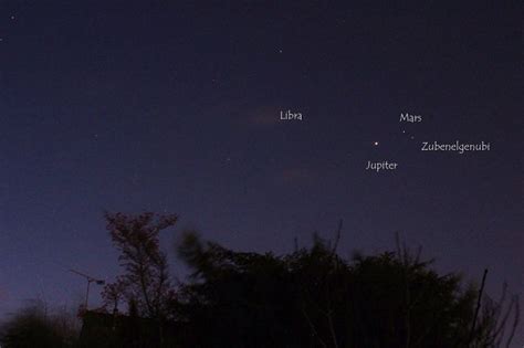 Mars/Jupiter conjunction on January 7 | Sky Archive | EarthSky