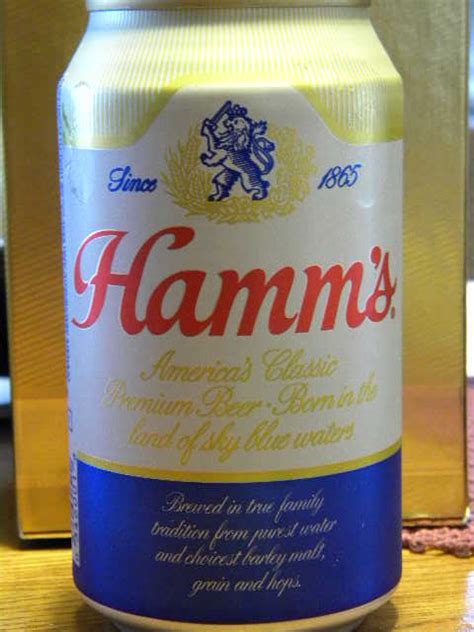 Beer Postings - 800 Reviews and Back at it: Hamm’s Beer Review