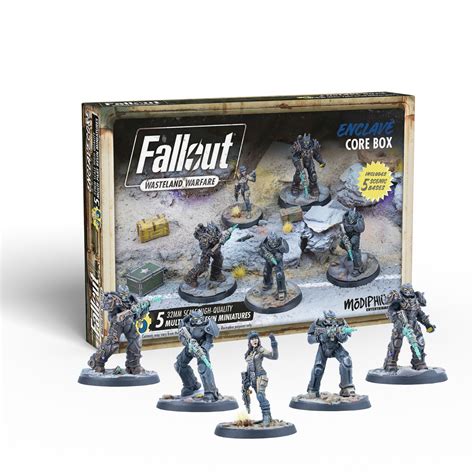 Fallout Wasteland Warfare Enclave Core Box – Serenity Hobbies Norwich