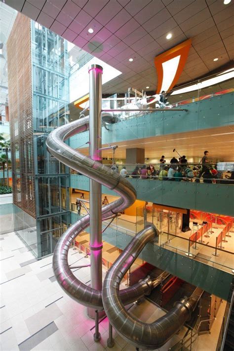 Changi Airport's New 40-Foot Slide Free for Duty Free Shoppers - My Family Travels