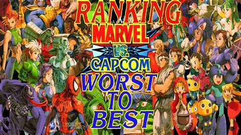 Ranking Every Marvel VS Capcom Game WORST To BEST (Top 6 MVC Games ...