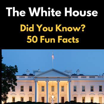 The White House : Did You Know 50 Fun Facts for kids by Joey Lee