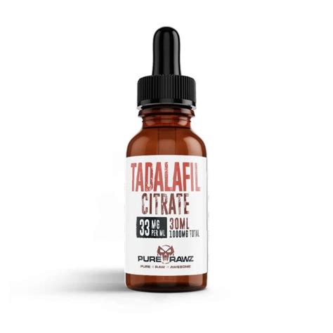 Tadalafil Citrate Liquid , Uses & Side Effects - PureRawz