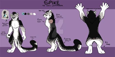 Spike : Snow Leopard Fursona by MaliciousLion on DeviantArt