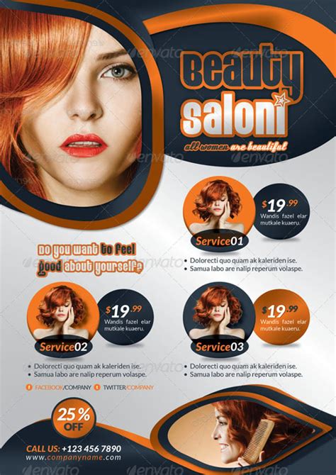 66+ Beauty Salon Flyer Templates - PSD, EPS, AI, Illustrator, Pages, Publisher