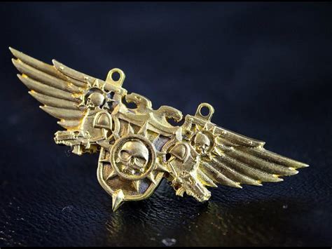 Necklace Warhammer 40k Aquila Dawn Of War Handmade Pendant - IdolStore