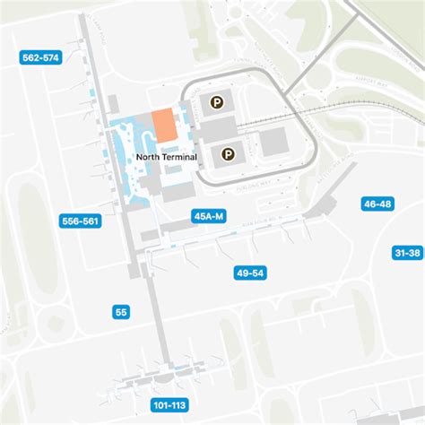 London Gatwick Airport Map | LGW Terminal Guide