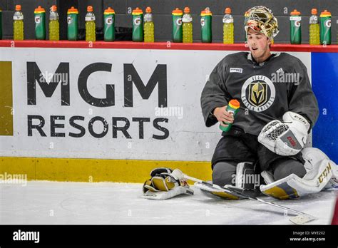 Las Vegas, NV, USA. 06th June, 2018. Marc-Andre Fleury pictured during the Las Vegas Golden ...