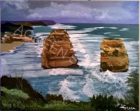 2 of the 12 apostles | Painting, Acrylic painting, Art