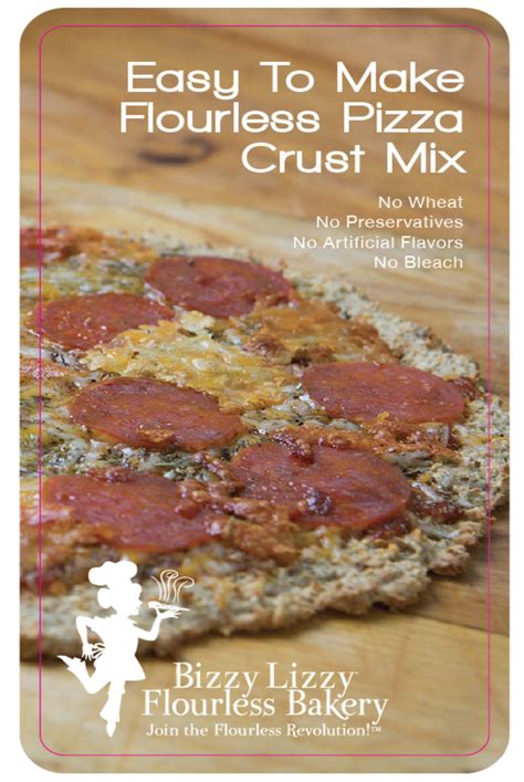 Easy to Make Flourless Pizza Mix – Bizzy Lizzy Flourless Bakery