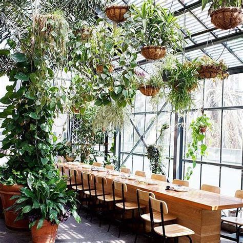 Dining Room Decorating Ideas #GiftsForHomeDecoration | Greenhouse cafe, Greenhouse restaurant ...